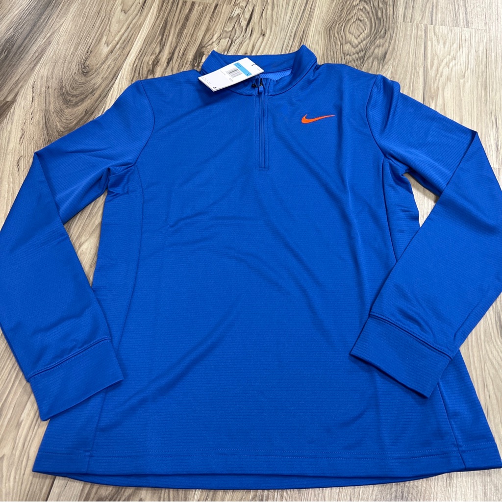 Nike 1/4 Zip Pullover Uv Victory Football Jacket Women Medium Nwt Dj8521-462 $75